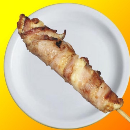 Espeto Medalhão de queijo